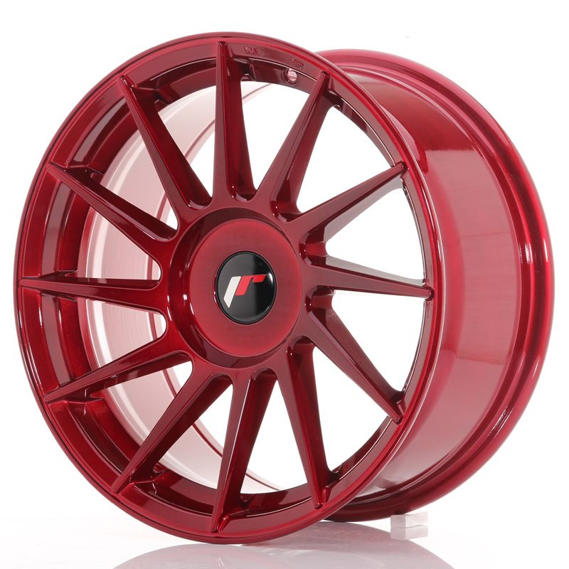 Image of JR-Wheels JR22 Velgen 17 Inch 8J ET25-35 Custom PCD Platinum Red