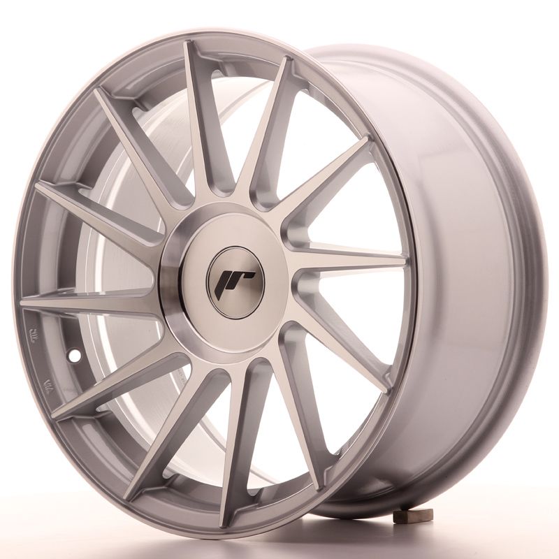 Image of JR-Wheels JR22 Velgen 17 Inch 8J ET35 Custom PCD Silver Machined Face