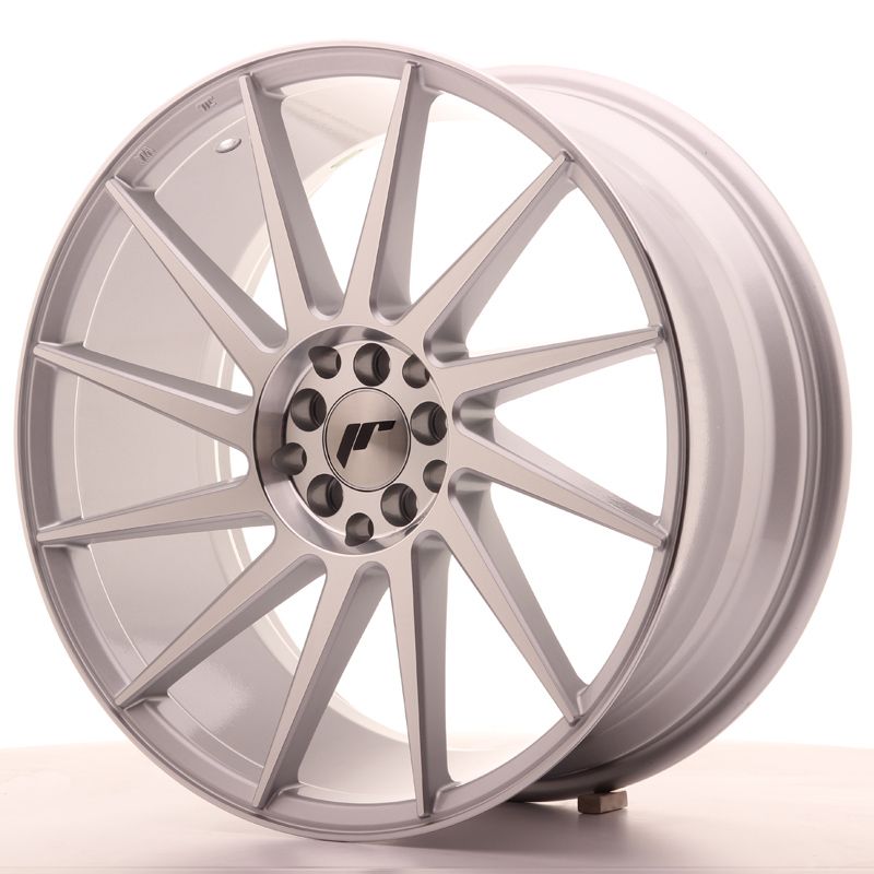 Image of JR-Wheels JR22 Velgen 19 Inch 8.5J ET35 5x100,5x120 Silver Machined Face