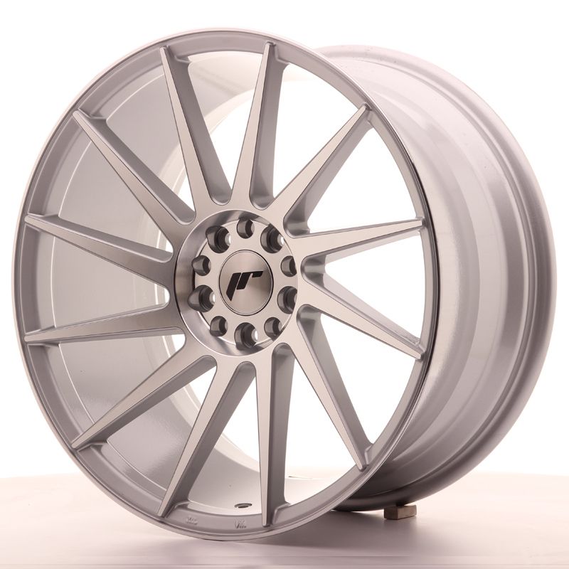 Image of JR-Wheels JR22 Velgen 19 Inch 9.5J ET35 5x100,5x120 Silver Machined Face