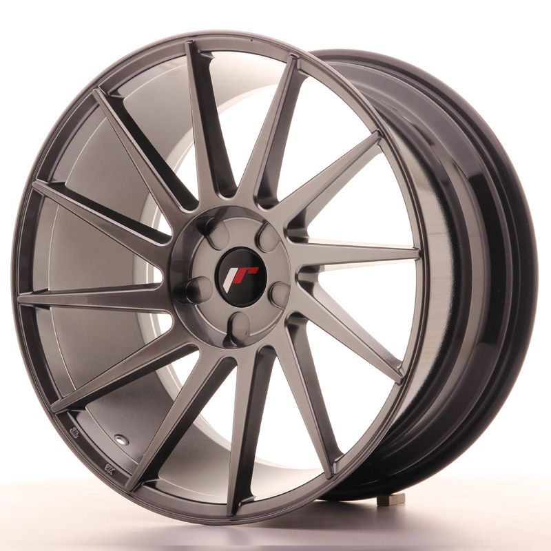 Image of JR-Wheels JR22 Velgen 20 Inch 10J ET26-39 Custom PCD Hyper Black
