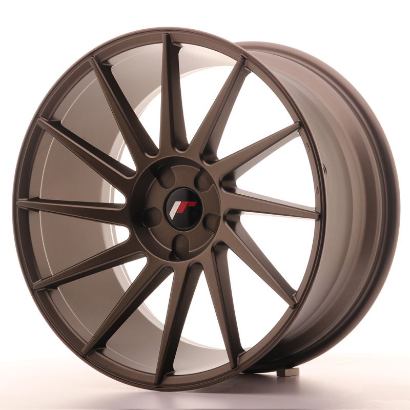 Image of JR-Wheels JR22 Velgen 20 Inch 10J ET20-40 Custom PCD Flat Bronze