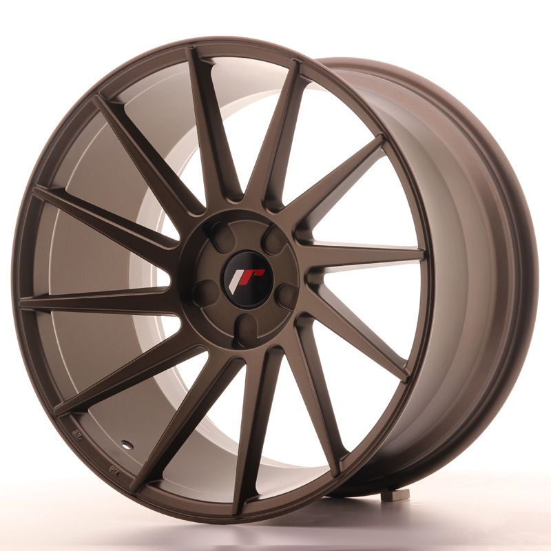 Image of JR-Wheels JR22 Velgen 20 Inch 11J ET20-40 Custom PCD Flat Bronze
