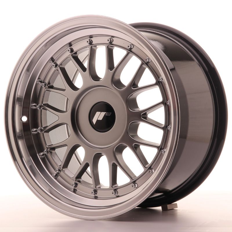 Image of JR-Wheels JR23 Velgen 16 Inch 9J ET20-35 Custom PCD Hyper Black