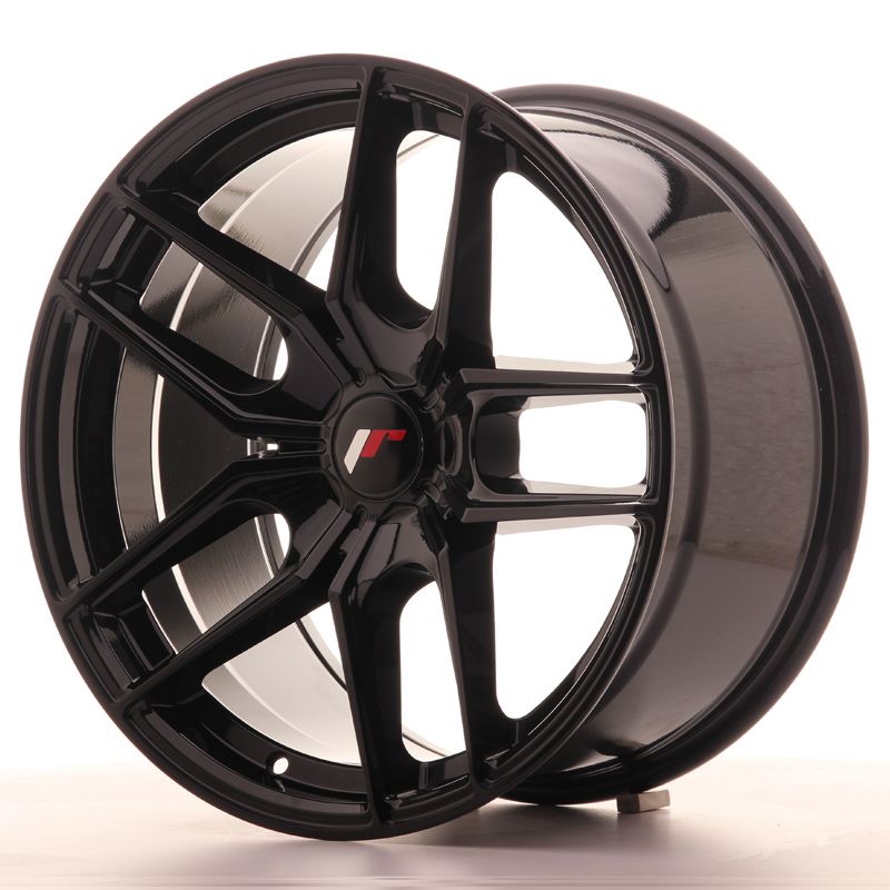 Image of JR-Wheels JR25 Velgen 18 Inch 9.5J ET40 Custom PCD Gloss Black