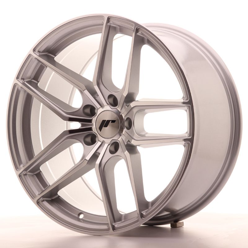Image of JR-Wheels JR25 Velgen 19 Inch 9.5J ET40 5x112 Silver Machined Face