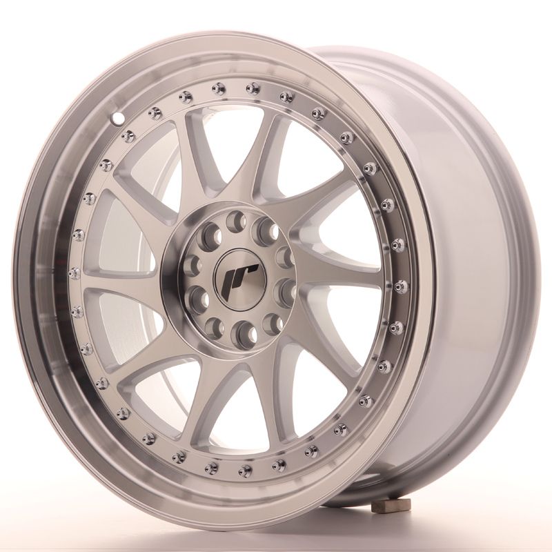 Image of JR-Wheels JR26 Velgen 17 Inch 8J ET35 5x108,5x112 Silver Machined Face