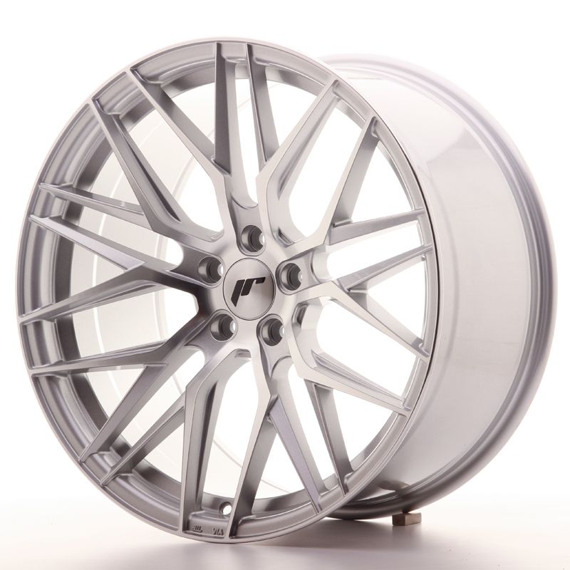 Image of JR-Wheels JR28 Velgen 20 Inch 10J ET30 5x120 Silver Machined Face