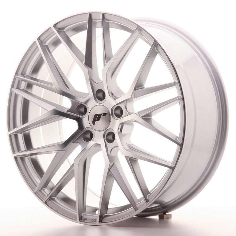 Image of JR-Wheels JR28 Velgen 20 Inch 8.5J ET30 5x120 Silver Machined Face