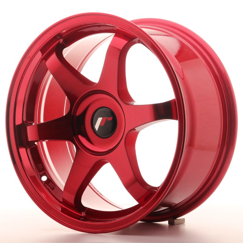 Image of JR-Wheels JR3 Velgen 17 Inch 7J ET20-40 Custom PCD Platinum Red