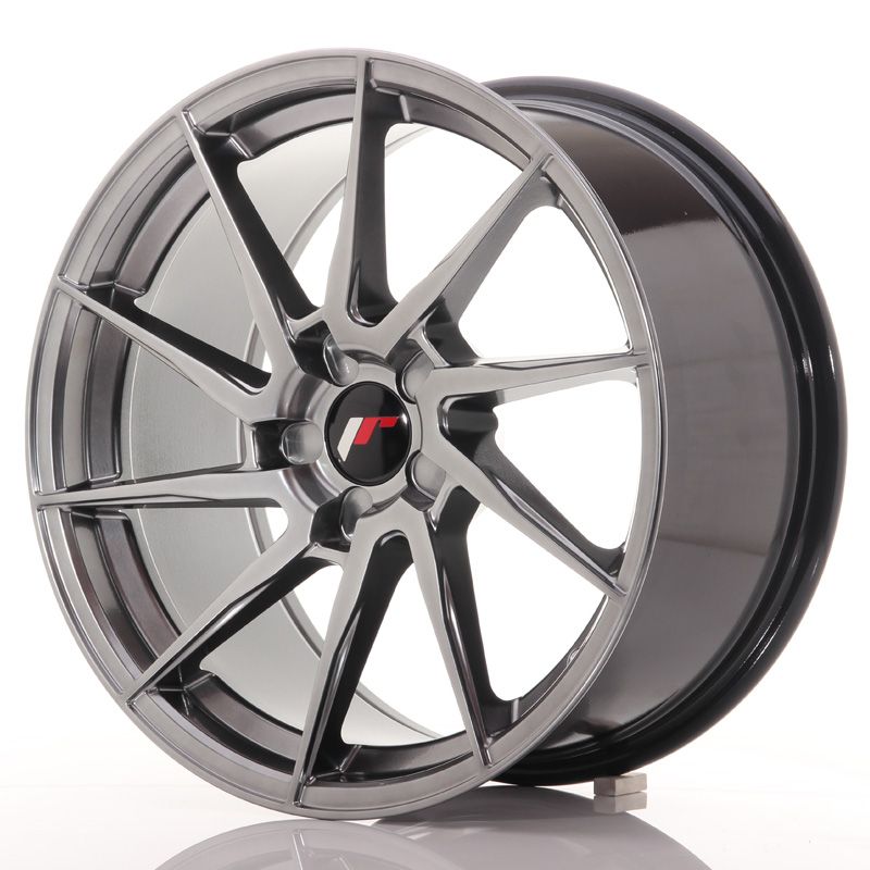 Image of JR-Wheels JR36 Velgen 18 Inch 9J ET20-48 Custom PCD Hyper Black