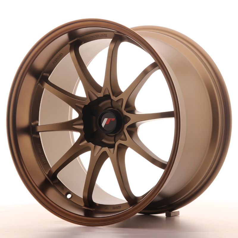 Image of JR-Wheels JR5 Velgen 19 Inch 10.5J ET12 Custom PCD Dark Anodized Bronze