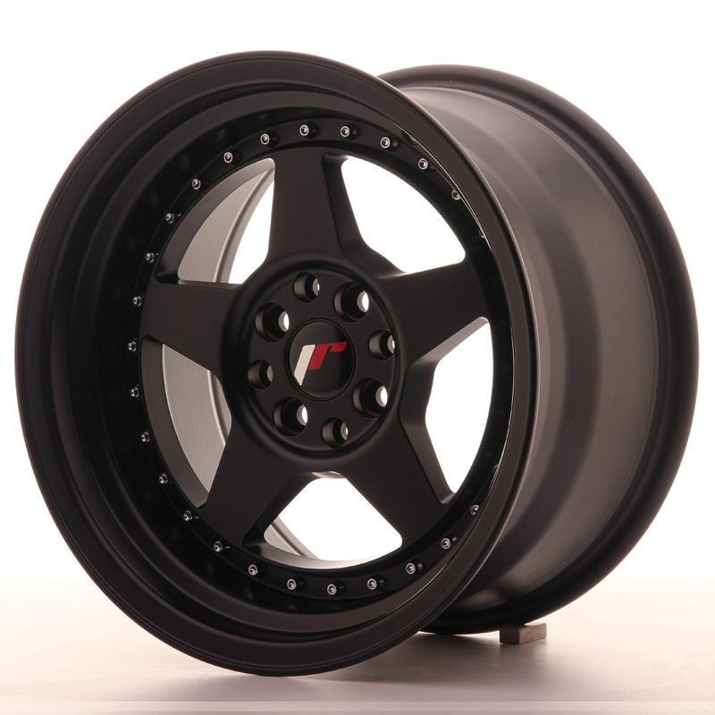 Image of JR-Wheels JR6 Velgen 16 Inch 9J ET20 4x100,4x108 Flat Black