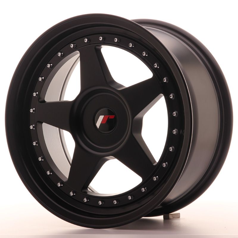 Image of JR-Wheels JR6 Velgen 17 Inch 8J ET35 Custom PCD Flat Black