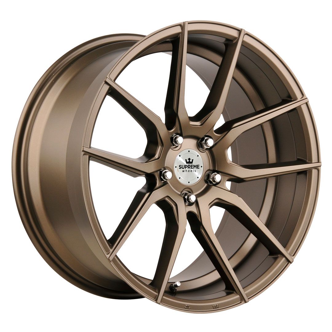 Image of Supreme Wheels SP.02 Velgen 19 Inch 8.5J ET35 5x120 Flat Bronze