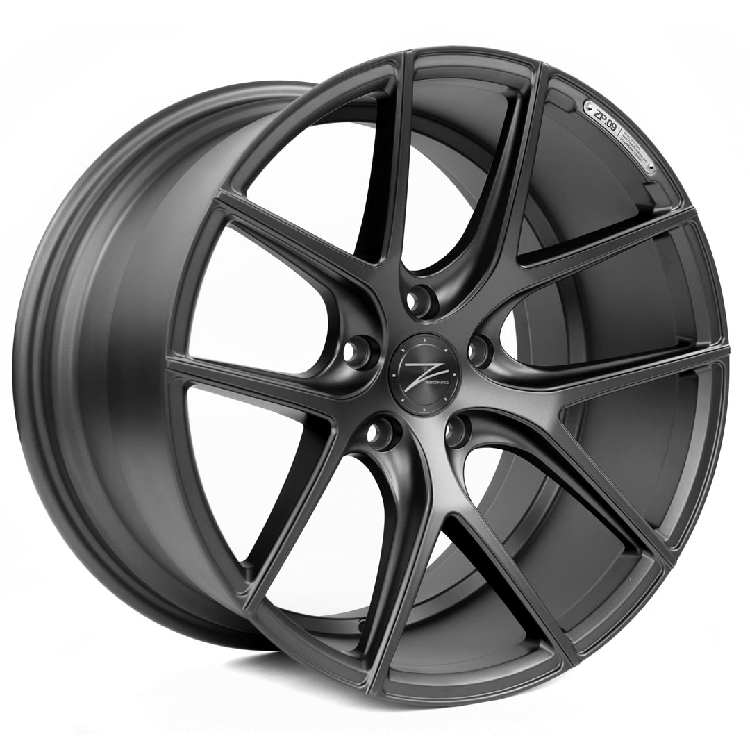 Image of Z-Performance ZP.09 Velgen 19 Inch 8.5J ET35 5x120 Flat Black