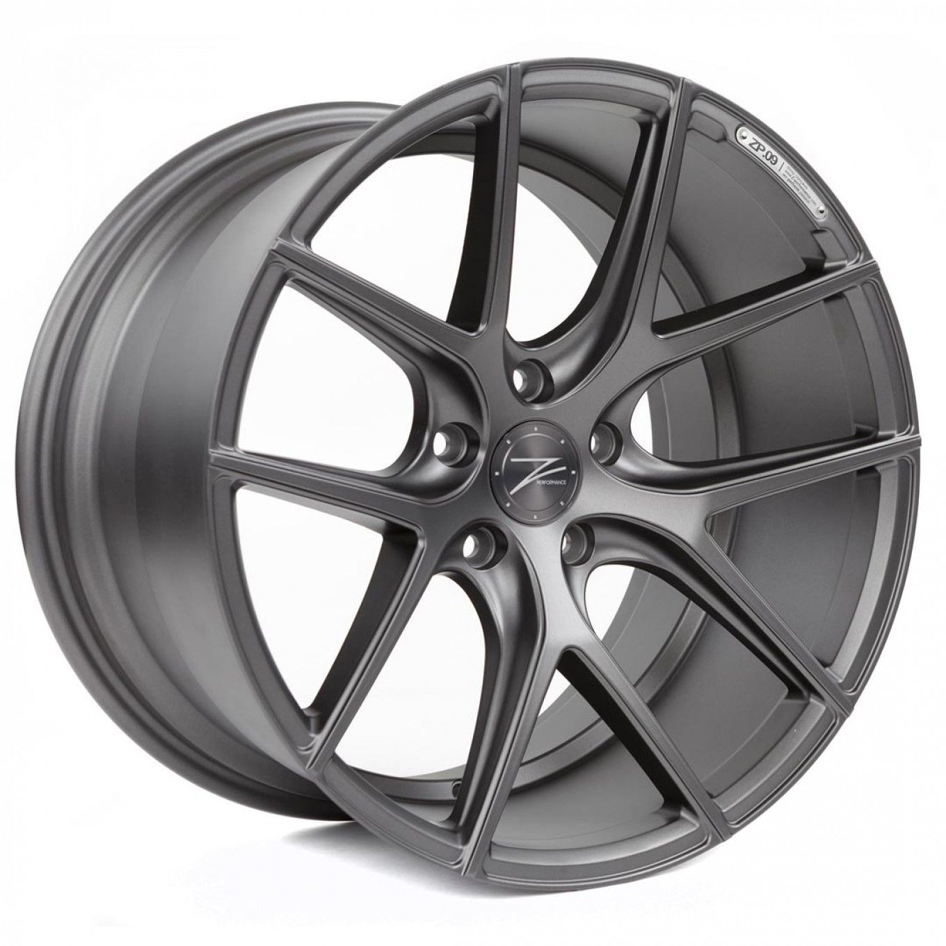 Image of Z-Performance ZP.09 Velgen 20 Inch 10J ET35 5x120 Flat Gun Metal