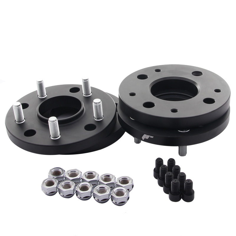 Image of JR-Wheels Spoorverbreders JRWA4 Zwart Aluminium