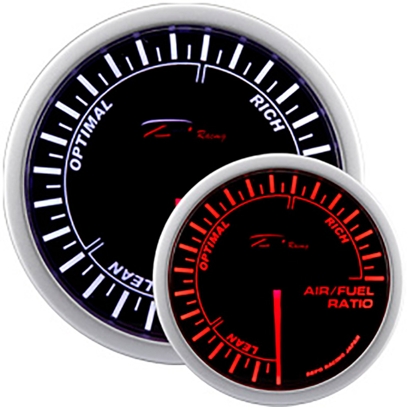 Image of Depo Racing Meter WA Series Zwart 52mm Wideband