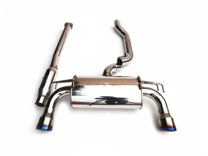 Image of Invidia Cat-back Uitlaatsysteem Q300TL Roestvrij Staal Mitsubishi Lancer Evolution