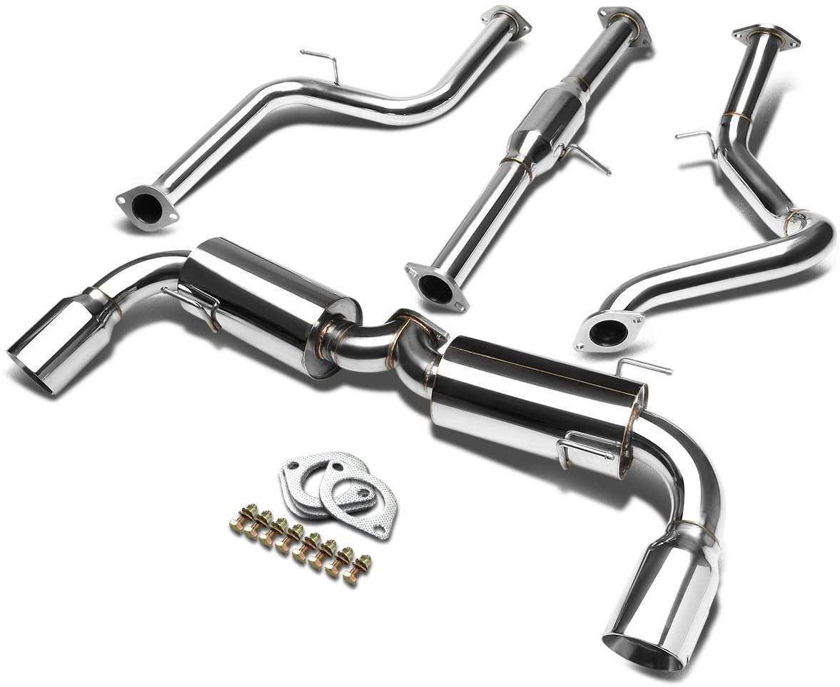 Image of J2 Engineering Cat-back Uitlaatsysteem Dual Tip Roestvrij Staal Mazda 3