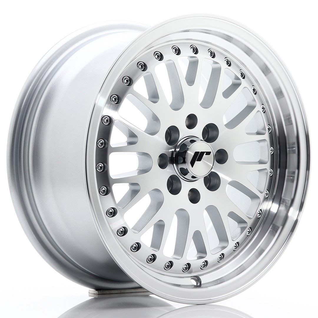 Image of JR-Wheels JR10 Velgen 15 Inch 7J ET30 4x100,4x108 Silver Machined Face