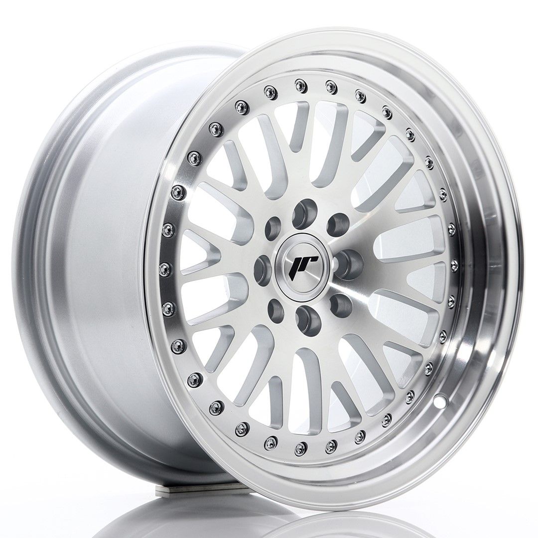 Image of JR-Wheels JR10 Velgen 16 Inch 8J ET20 4x100,4x108 Silver Machined Face