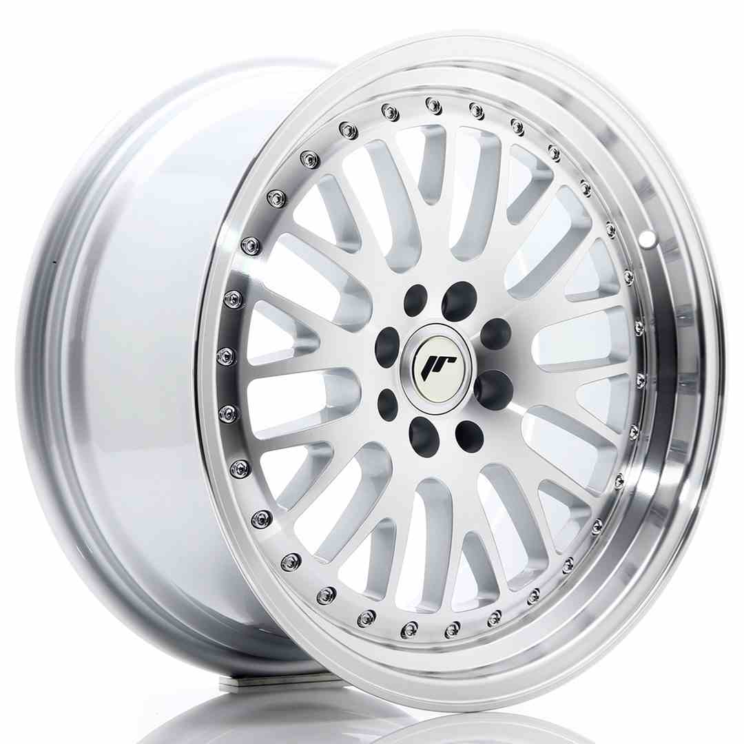 Image of JR-Wheels JR10 Velgen 17 Inch 8J ET35 4x100,4x108 Silver Machined Face