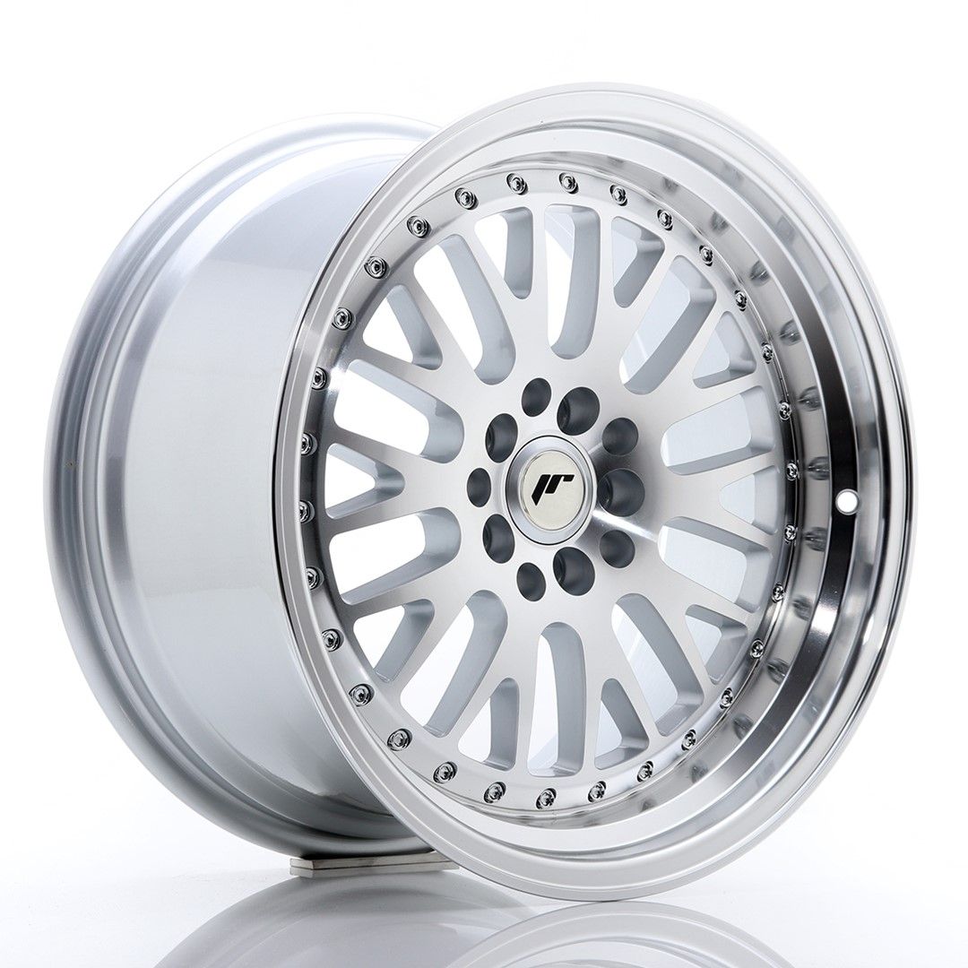 Image of JR-Wheels JR10 Velgen 17 Inch 9J ET20 5x100,5x114.3 Silver Machined Face