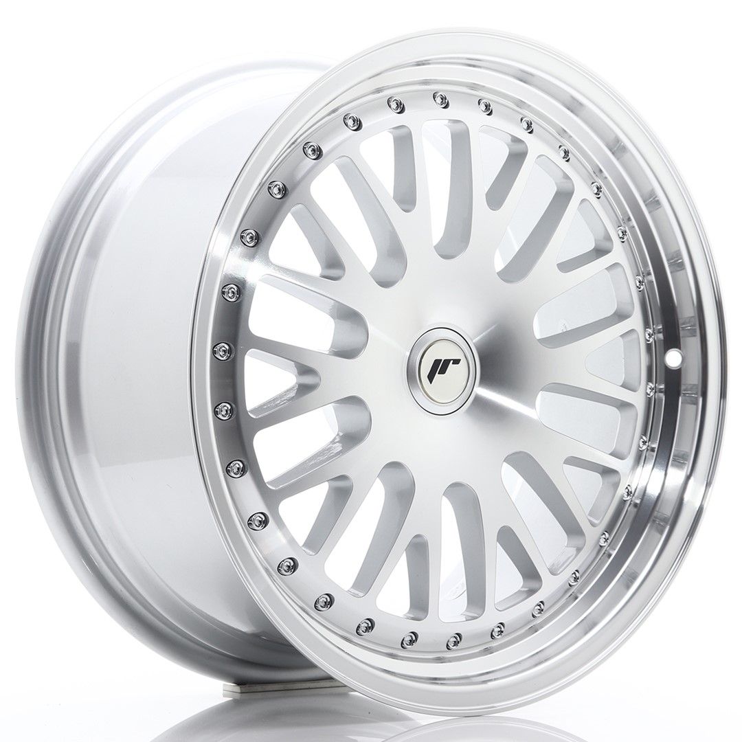 Image of JR-Wheels JR10 Velgen 18 Inch 8.5J ET20-45 Custom PCD Silver Machined Face