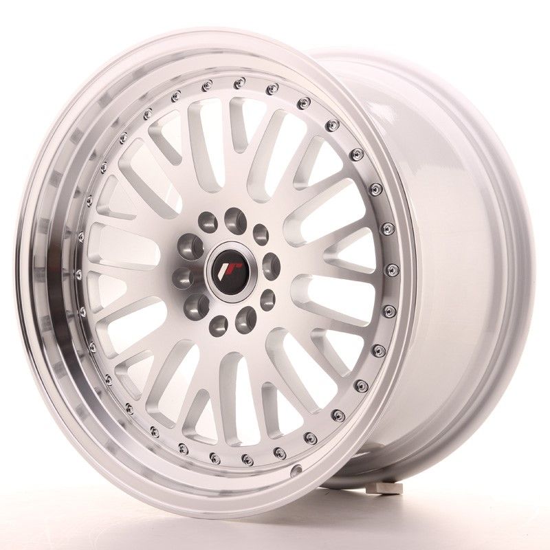 Image of JR-Wheels JR10 Velgen 18 Inch 9.5J ET18 5x100,5x112 Silver Machined Face