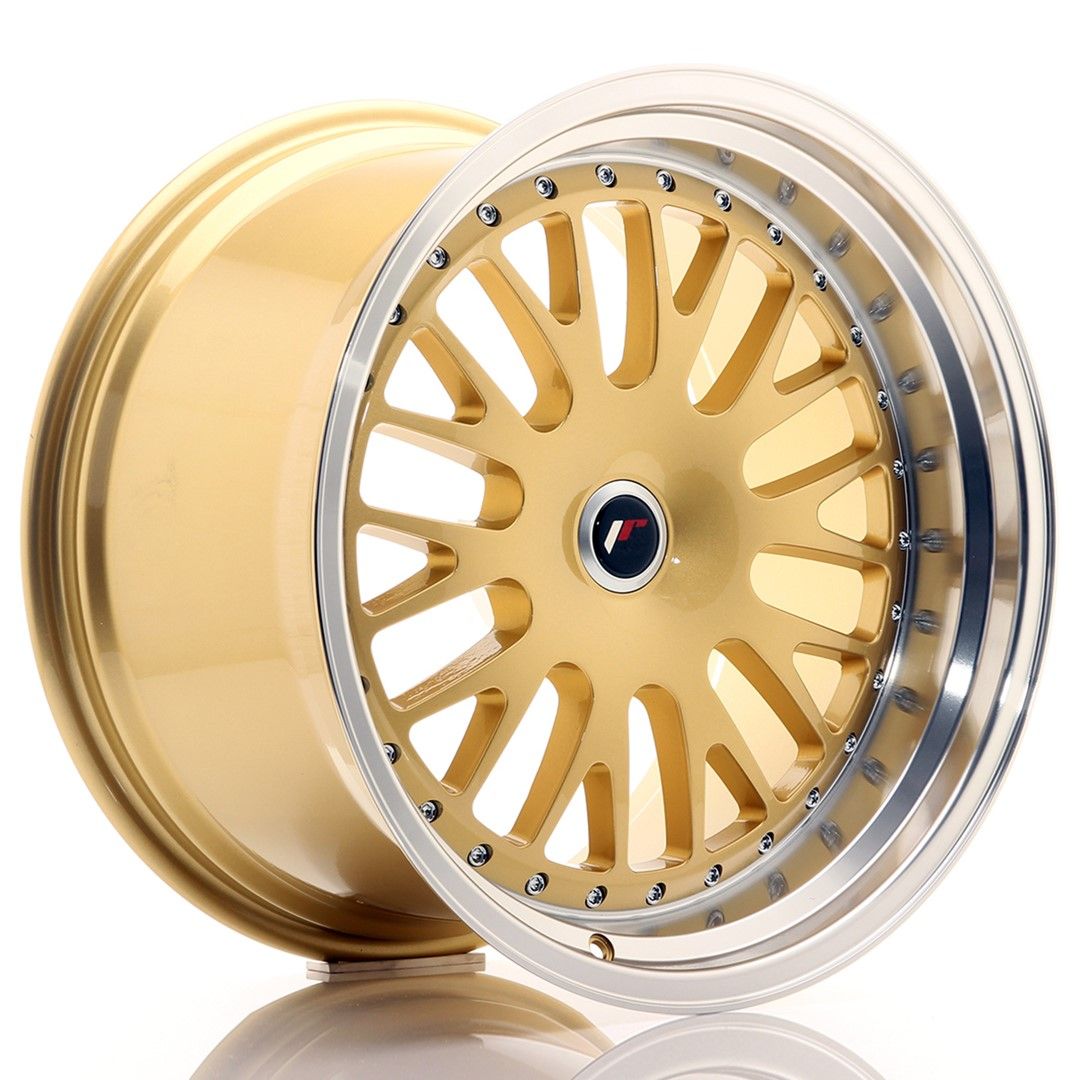 Image of JR-Wheels JR10 Velgen 19 Inch 11J ET15-30 Custom PCD Gold Machined