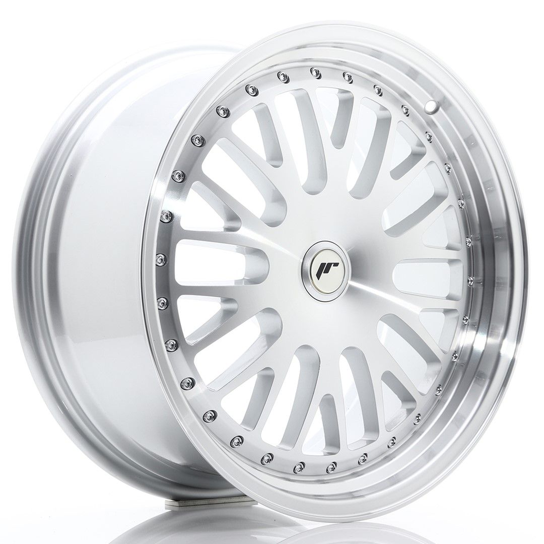 Image of JR-Wheels JR10 Velgen 19 Inch 8.5J ET20-35 Custom PCD Silver Machined Face