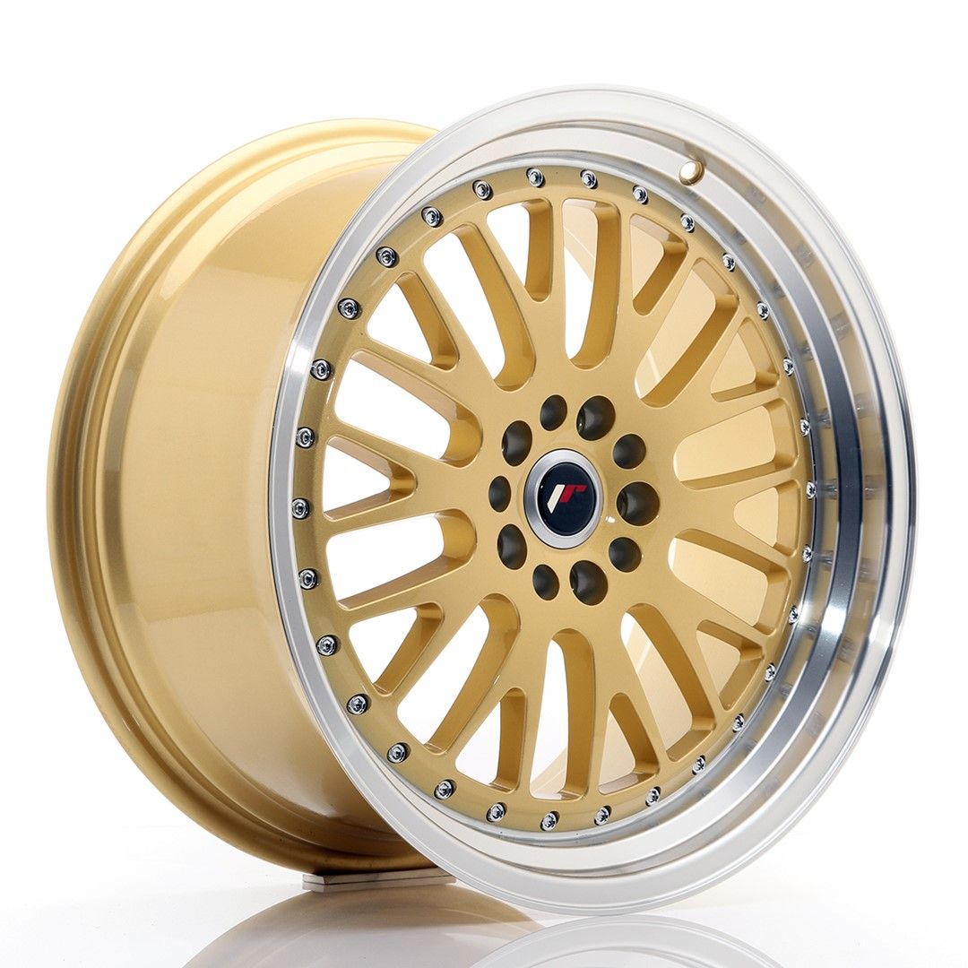 Image of JR-Wheels JR10 Velgen 19 Inch 9.5J ET35 5x112,5x114.3 Gold Machined