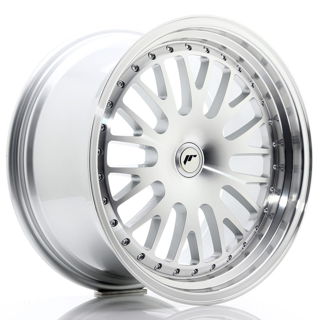 Image of JR-Wheels JR10 Velgen 19 Inch 9.5J ET20-35 Custom PCD Silver Machined Face