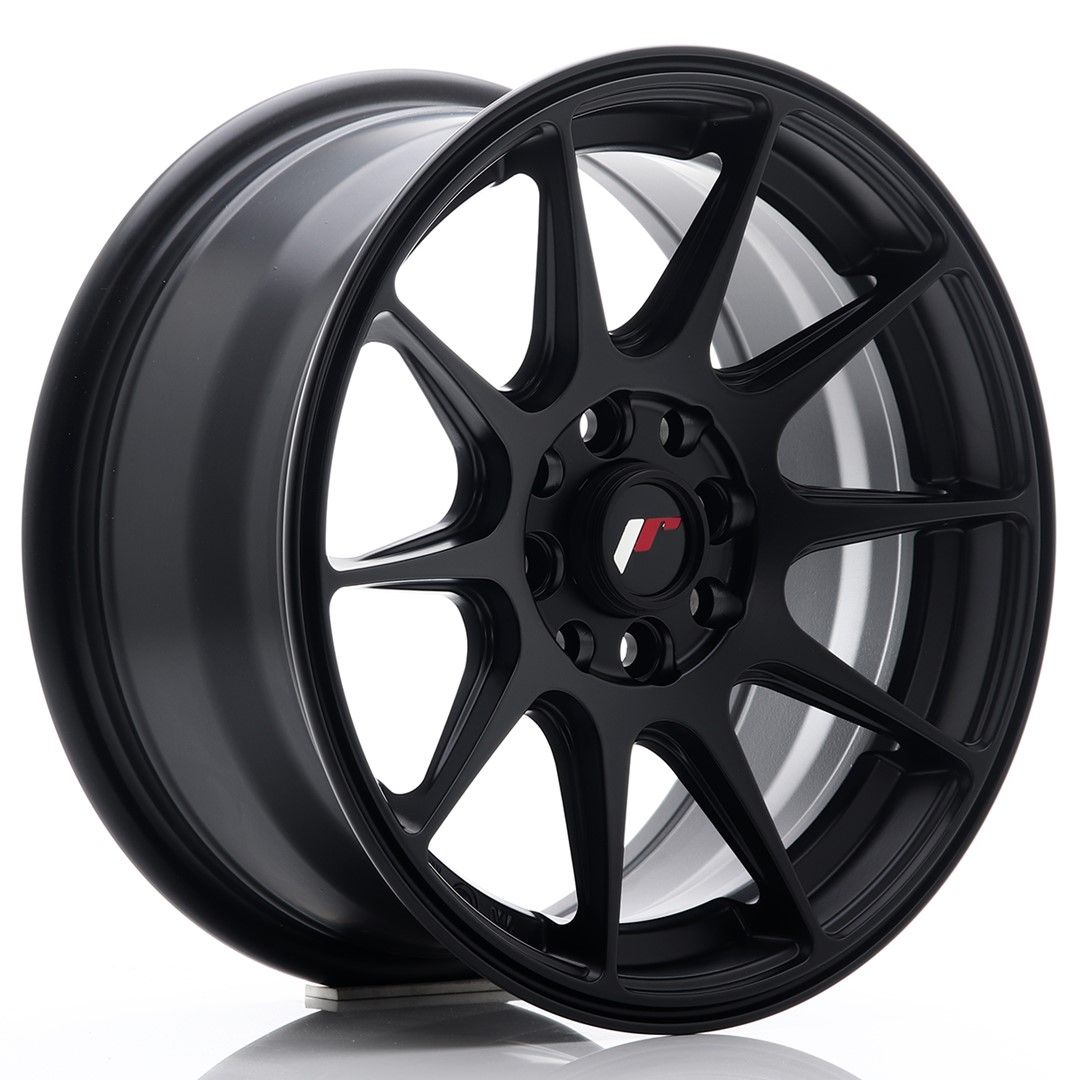 Image of JR-Wheels JR11 Velgen 15 Inch 7J ET30 4x100,4x108 Flat Black