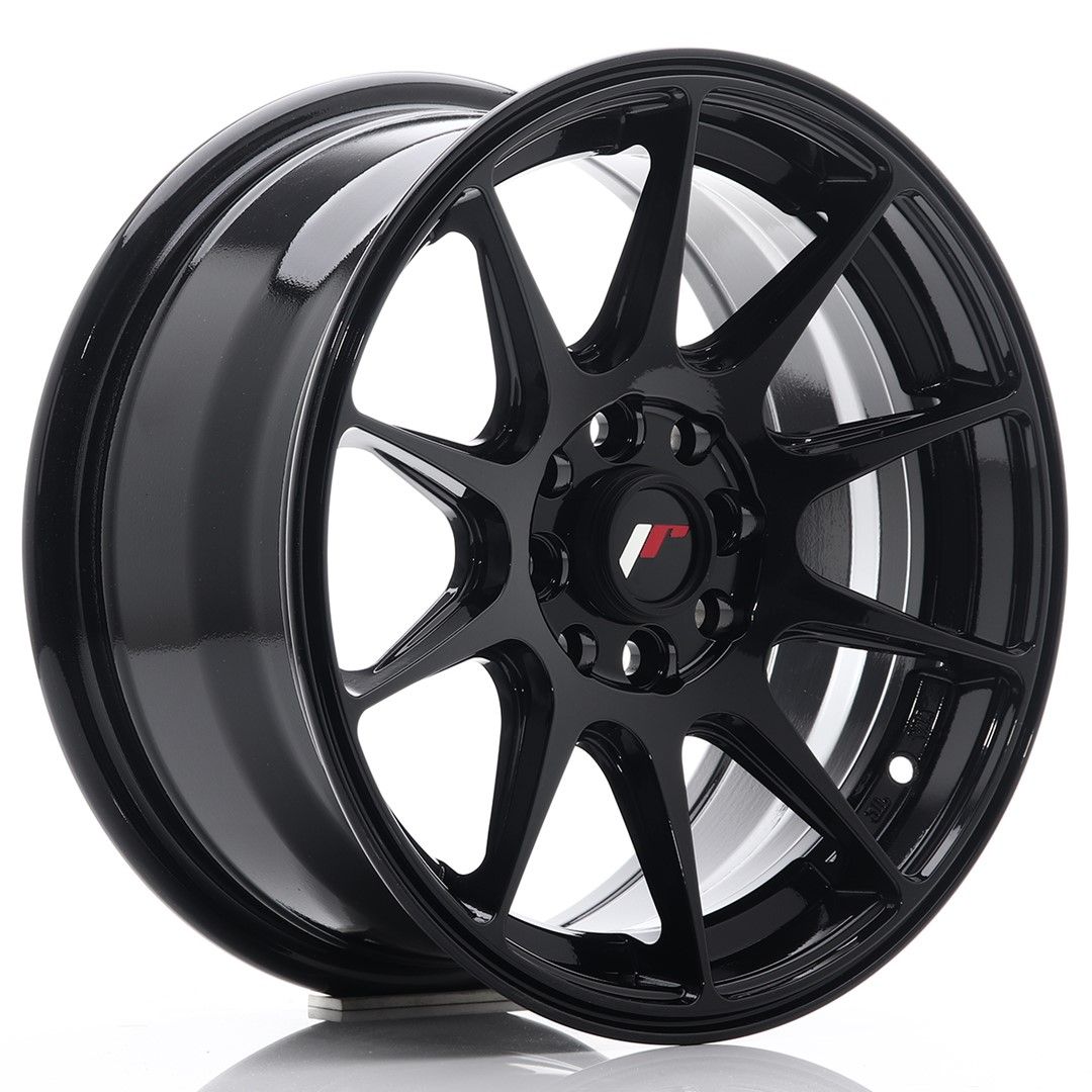 Image of JR-Wheels JR11 Velgen 15 Inch 7J ET30 4x100,4x108 Gloss Black