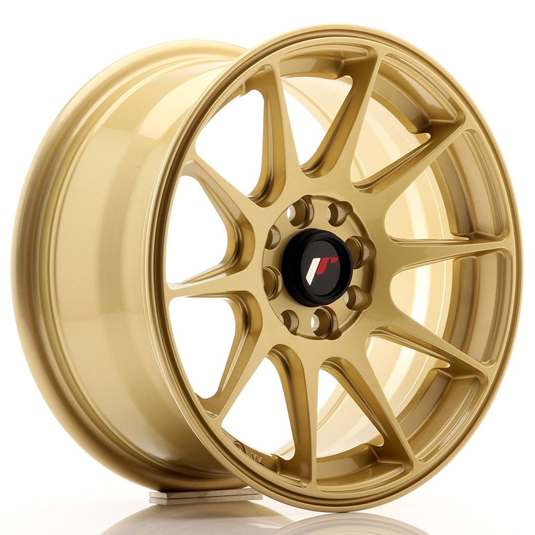 Image of JR-Wheels JR11 Velgen 15 Inch 7J ET30 4x100,4x108 Gold