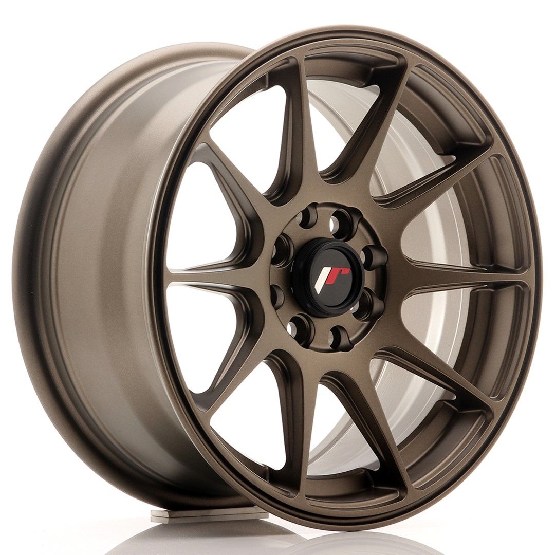 Image of JR-Wheels JR11 Velgen 15 Inch 7J ET30 4x100,4x108 Flat Bronze