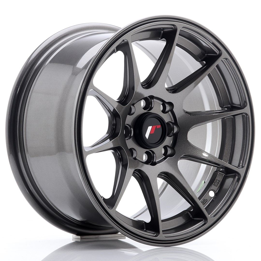 Image of JR-Wheels JR11 Velgen 15 Inch 8J ET25 4x100,4x114.3 Hyper Gray