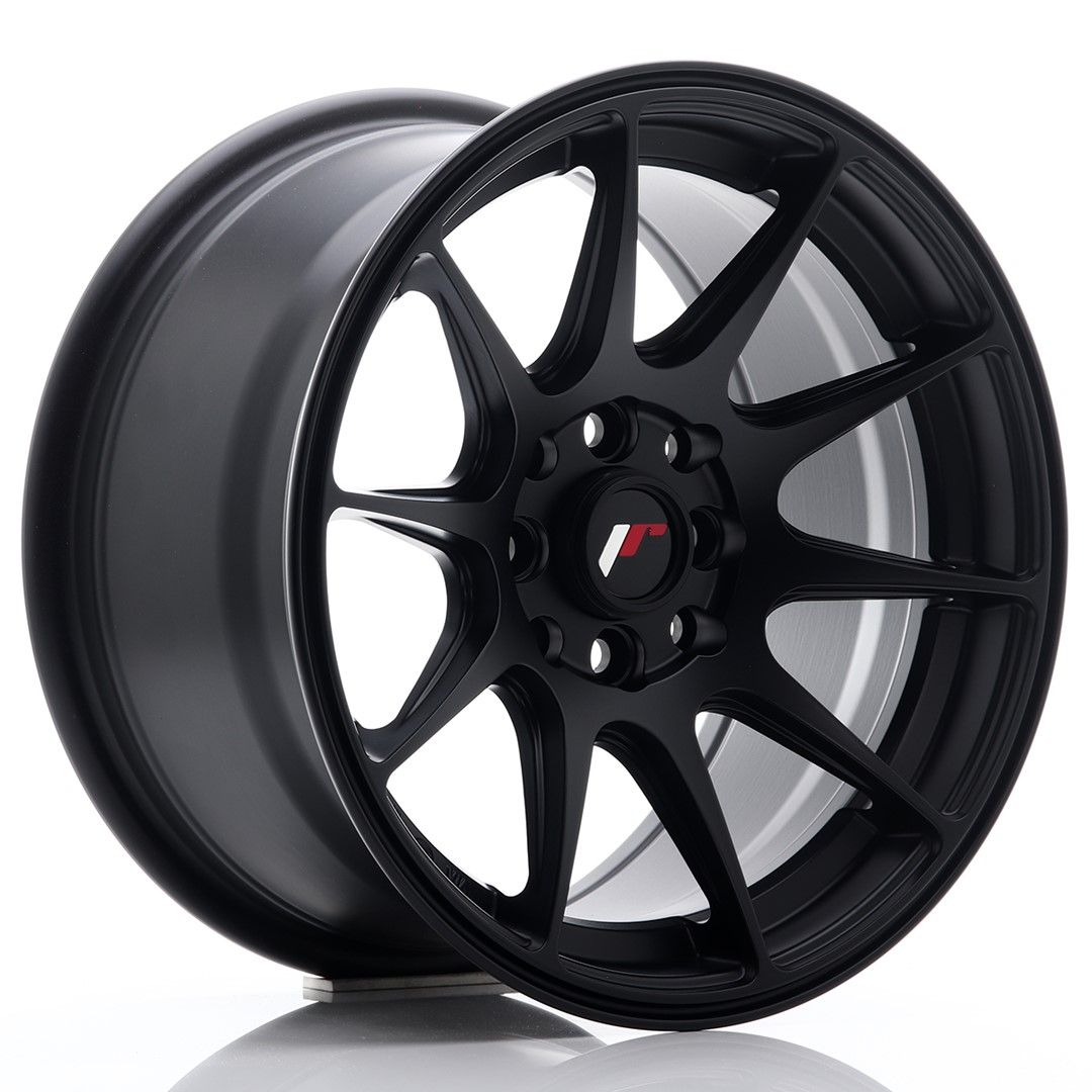 Image of JR-Wheels JR11 Velgen 15 Inch 8J ET25 4x100,4x108 Flat Black