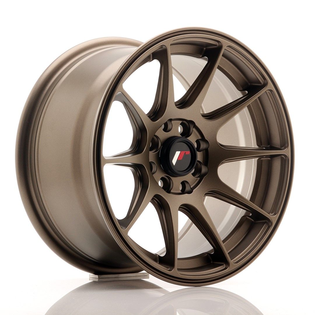 Image of JR-Wheels JR11 Velgen 15 Inch 8J ET25 4x100,4x108 Flat Bronze