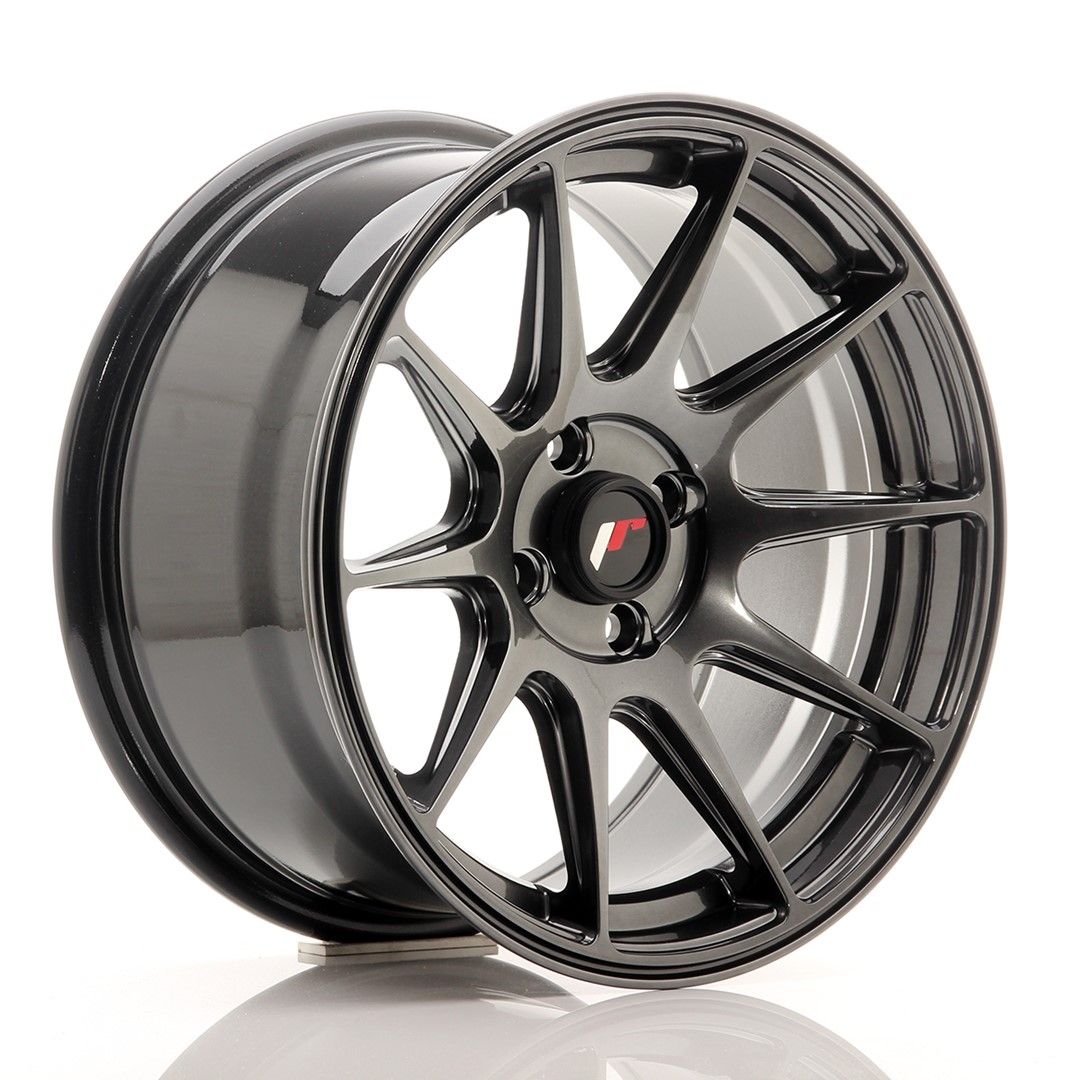 Image of JR-Wheels JR11 Velgen 16 Inch 8J ET25 4x100 Dark Hyper Black