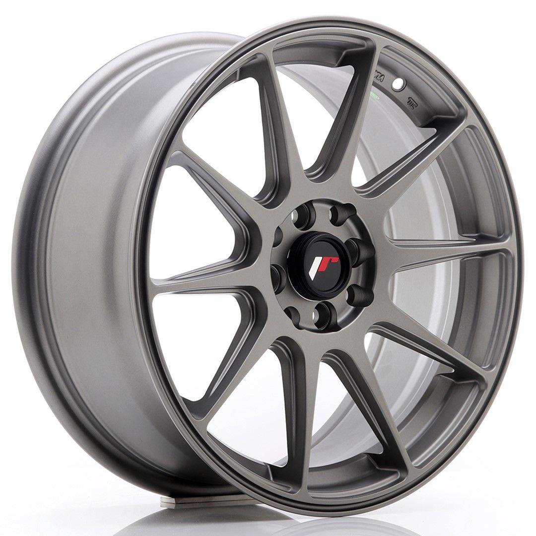 Image of JR-Wheels JR11 Velgen 17 Inch 7.25J ET25 4x100,4x108 Flat Gun Metal