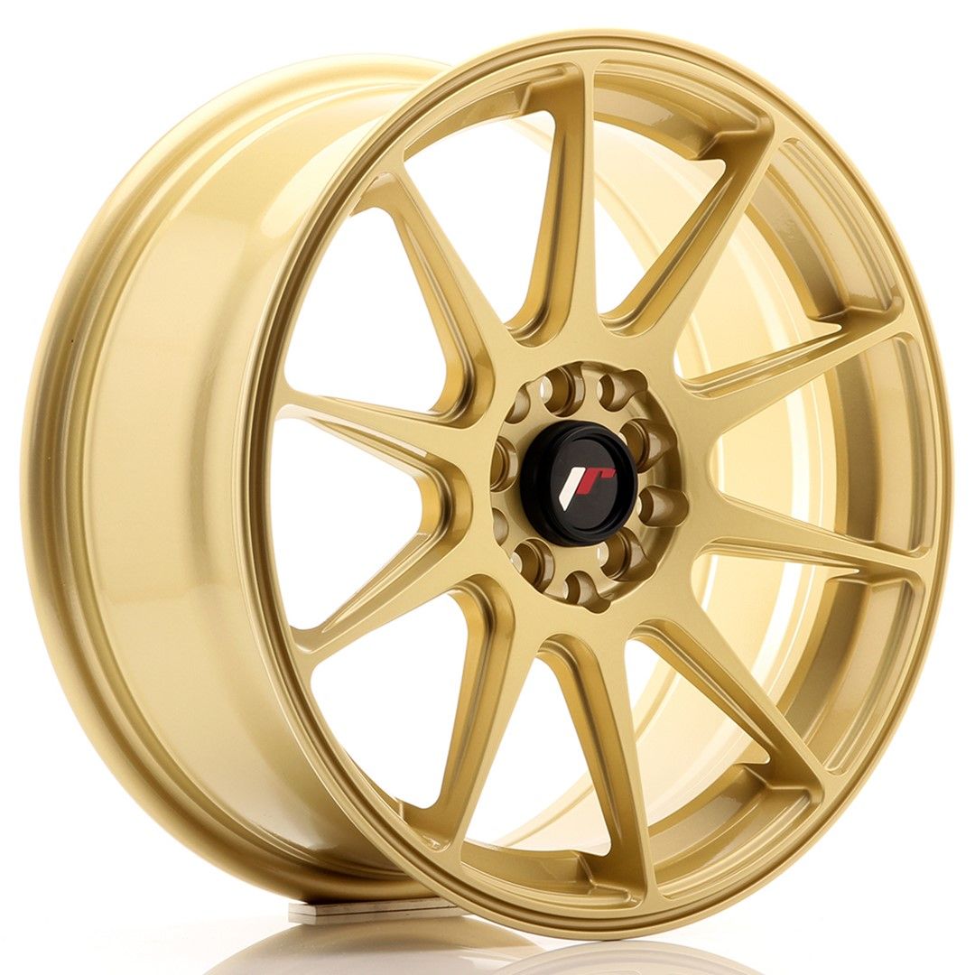 Image of JR-Wheels JR11 Velgen 17 Inch 7.25J ET35 4x100,4x114.3 Gold