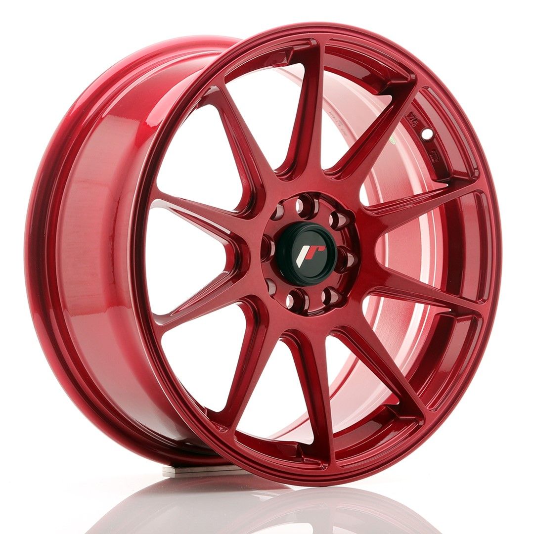 Image of JR-Wheels JR11 Velgen 17 Inch 7.25J ET35 4x100,4x114.3 Platinum Red