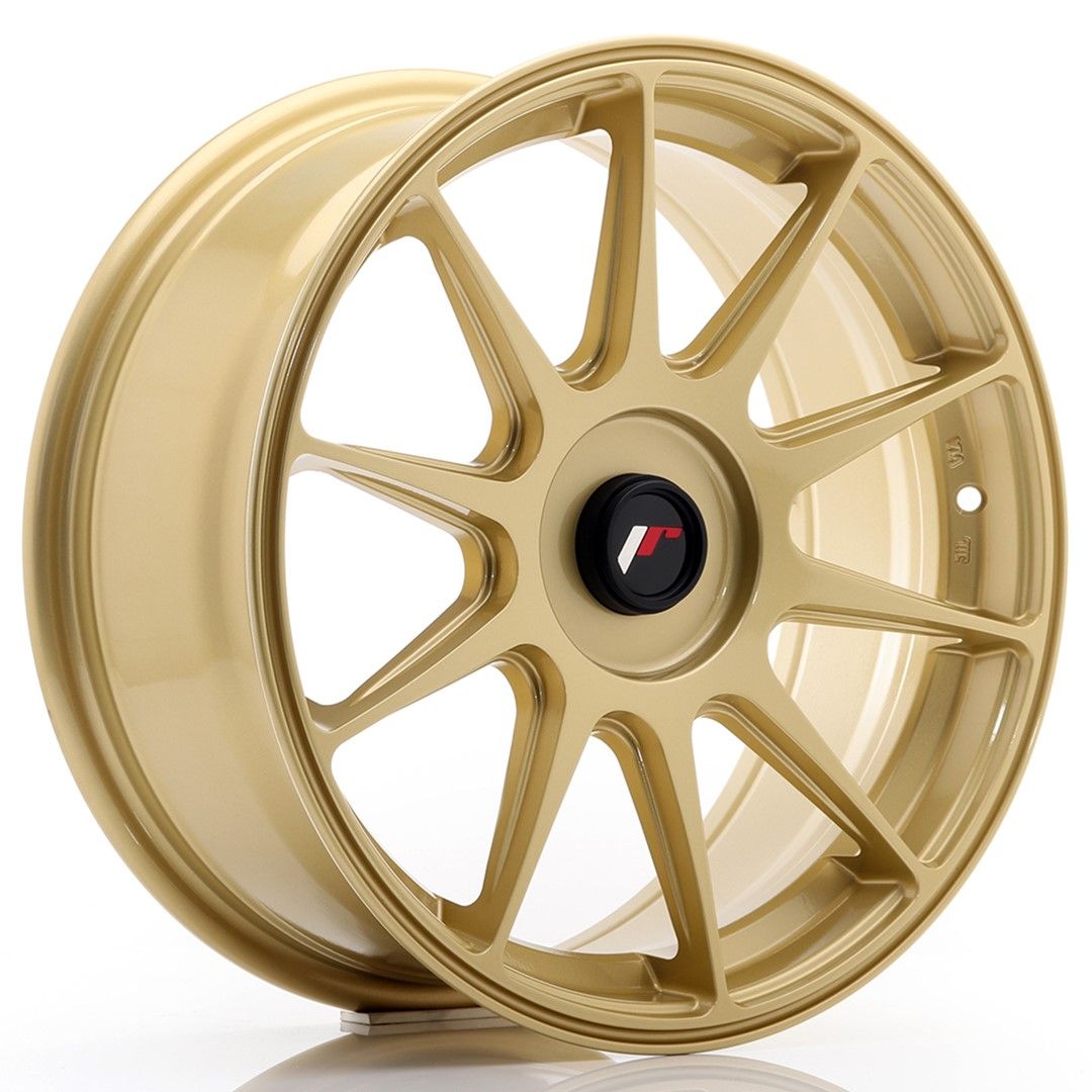 Image of JR-Wheels JR11 Velgen 17 Inch 7.25J ET35-40 Custom PCD Gold