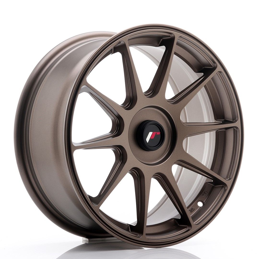 Image of JR-Wheels JR11 Velgen 17 Inch 7.25J ET35-40 Custom PCD Flat Bronze