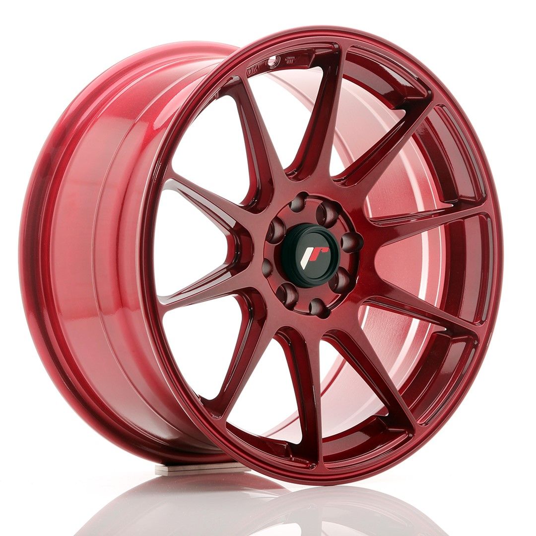 Image of JR-Wheels JR11 Velgen 17 Inch 8.25J ET35 5x100,5x114.3 Platinum Red