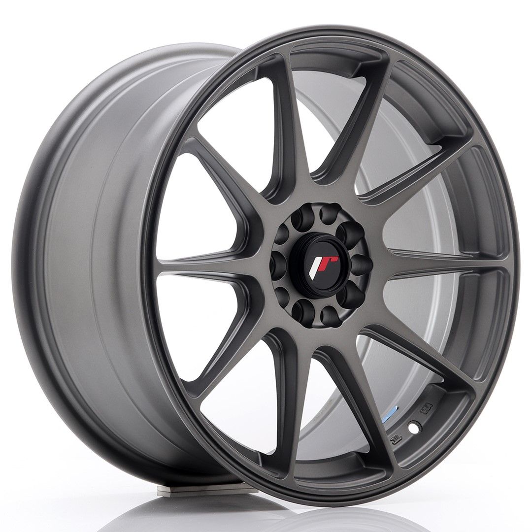 Image of JR-Wheels JR11 Velgen 17 Inch 8.25J ET35 5x112,5x114.3 Flat Gun Metal